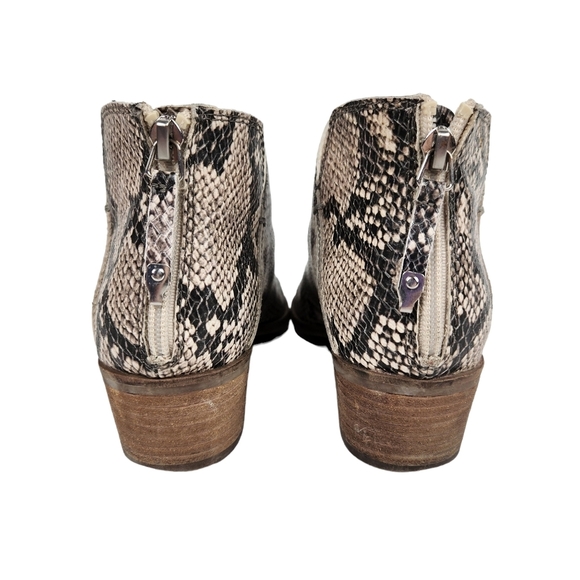 Dolce Vita Karsen Python Snakeskin Bootie Ankle Boots Women's Size 7.5 - Picture 7 of 11